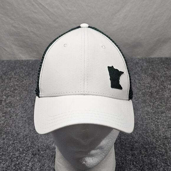 Beauty Status Other - Minnesota Wild Beauty Status Hat Trucker Cap White Green Snapback NHL Hockey